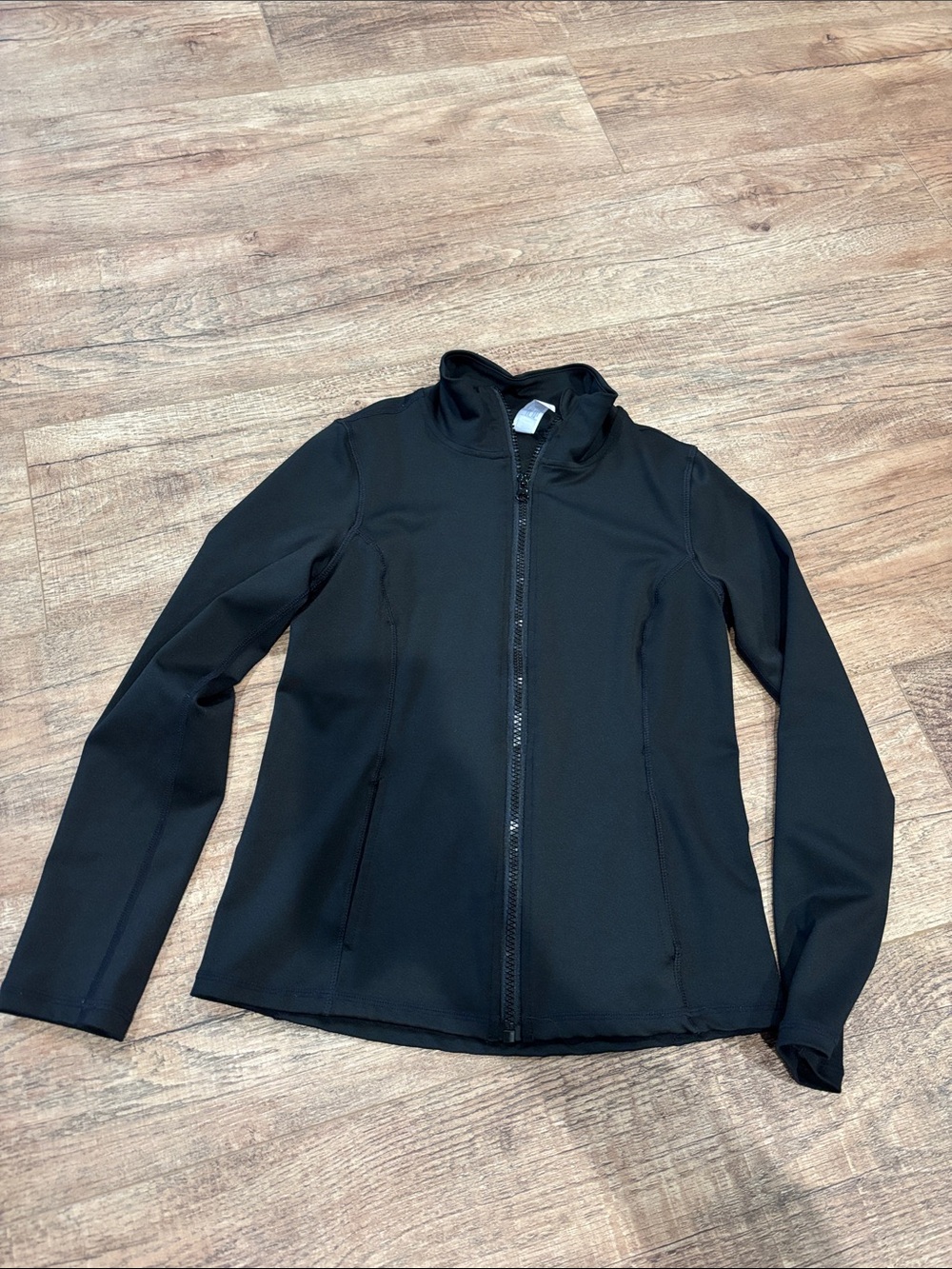 90 Degree By Reflex Black Zip-Up Hoodie Jacket